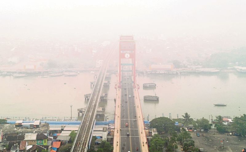 Transboundary haze pushes Segamat, Batu Pahat, Tangkak into unhealthy range
