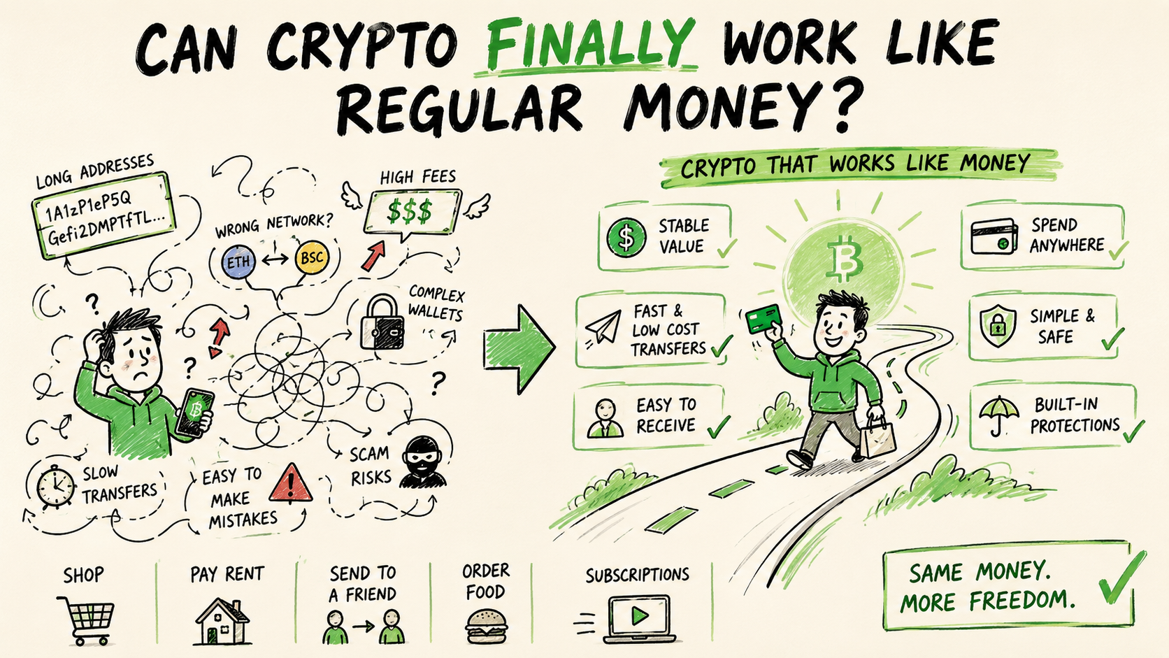Can Crypto Finally Work Like Regular Money?