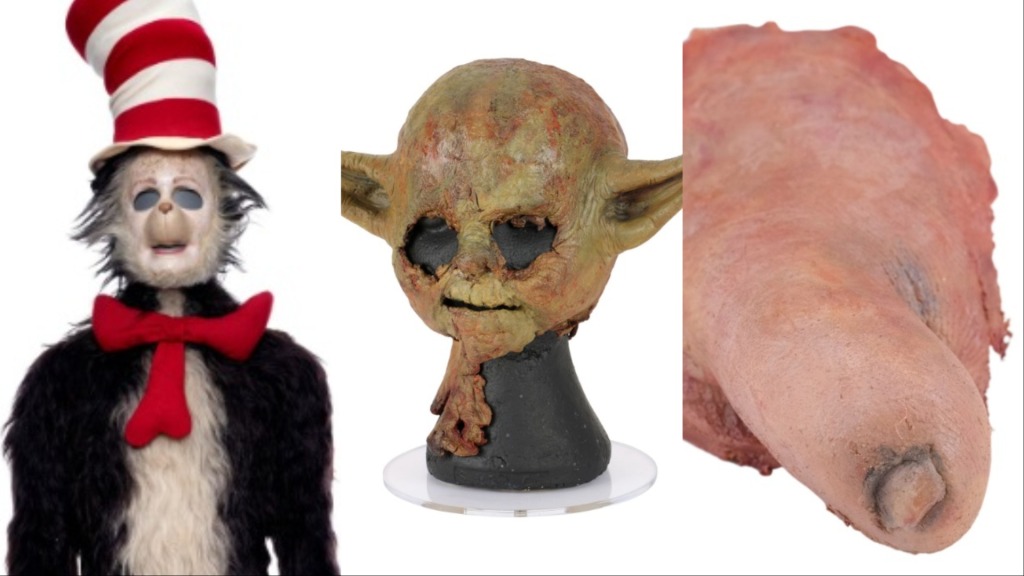 There's some real nightmare fuel lurking in Hollywood's latest massive prop auction