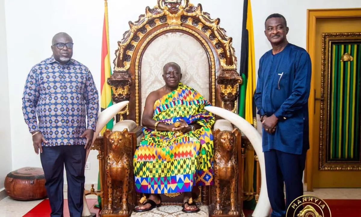 Don't rely solely on the conventional taxpayers - Asantehene urges GRA