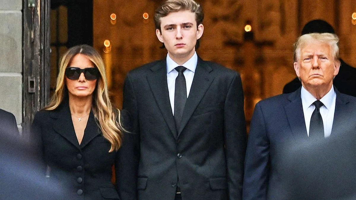 US Secret Service Aware Of Iran TV Threat Against Barron Trump