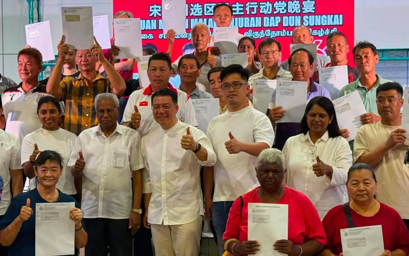 40-year squatter issue settled, 120 Perak families get land grants