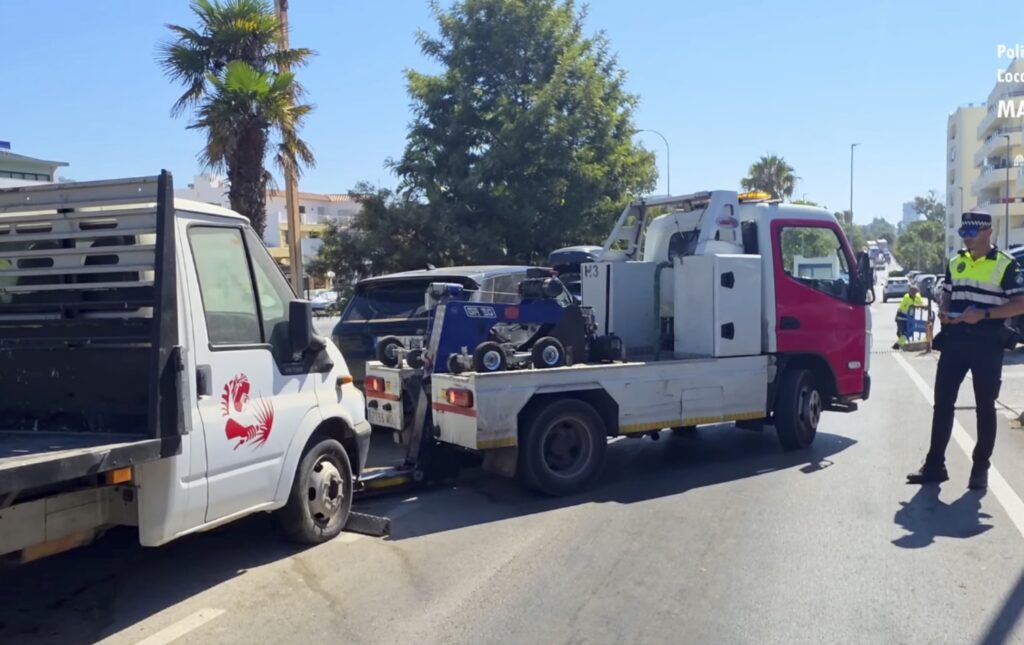 Marbella police tow over 150 dirty abandoned cars in two months: Hefty bills for dusty cars