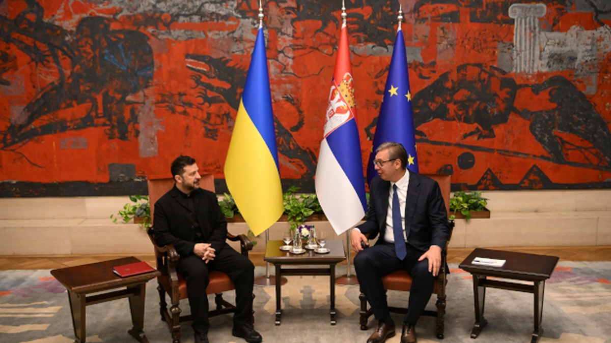 Zelenskyy, following meetings with Vučić: We must have everything ready for FTA by end of year