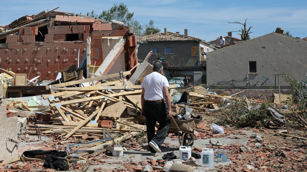 French village takes stock of tornado aftermath
