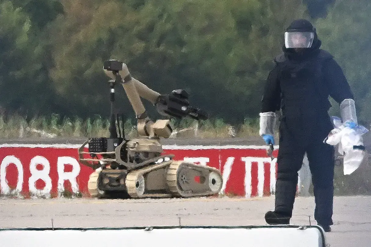 Eight German airports strengthen drone defenses after UAV and detonator found near Ukrainian plane in Leipzig