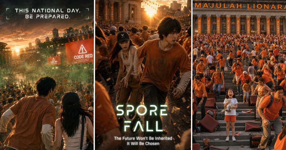 AI short film shows 'Lionara' under zombie attack with National Day Parade as backdrop
