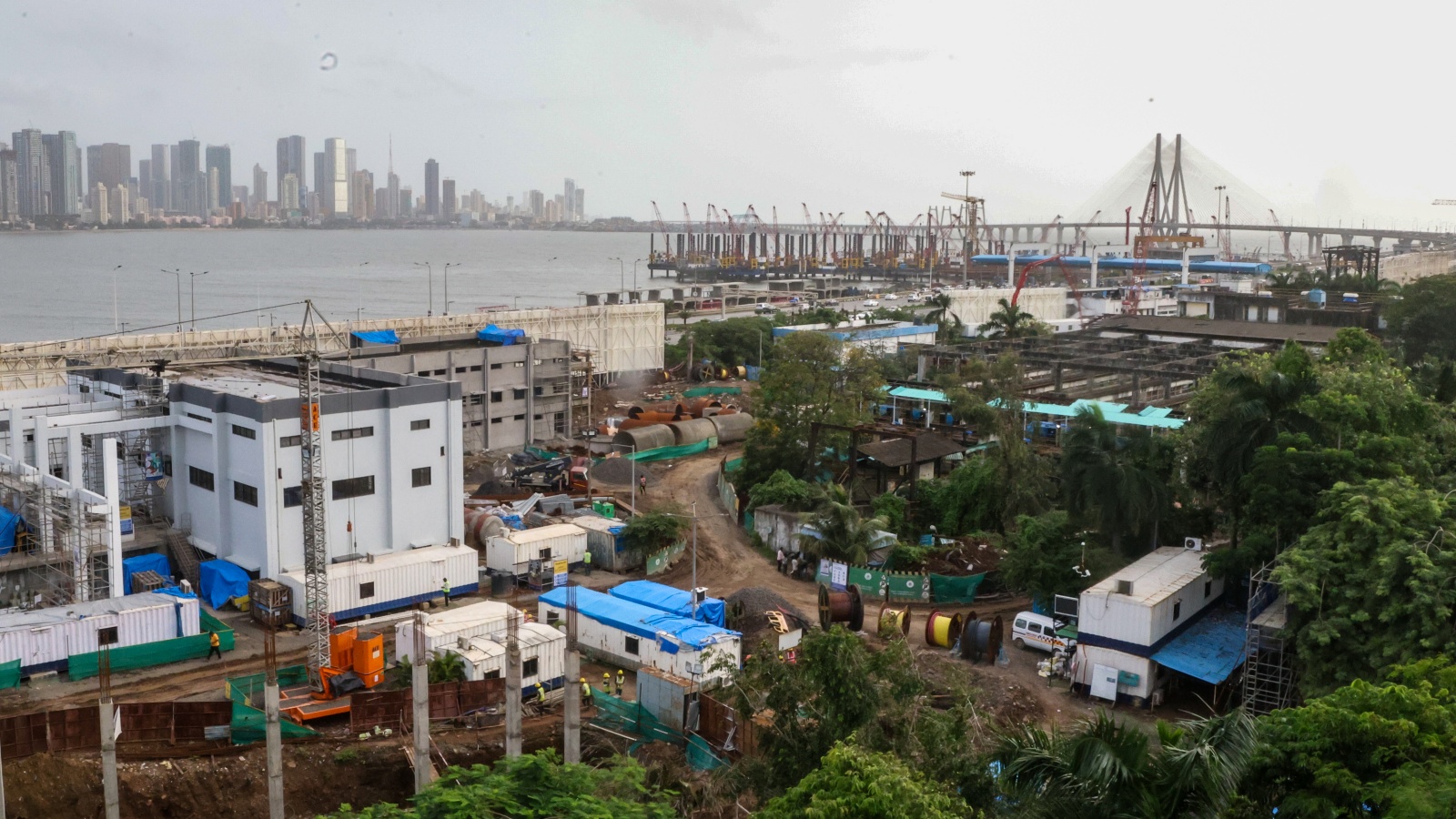Mumbai’s newest sea-viewing deck in Bandra will sit atop a sewage treatment plant