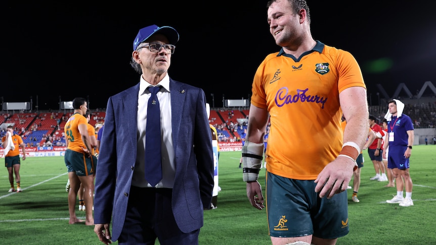 'Hurt ourselves': Wallabies survive scare as Kiss era begins with Japan win