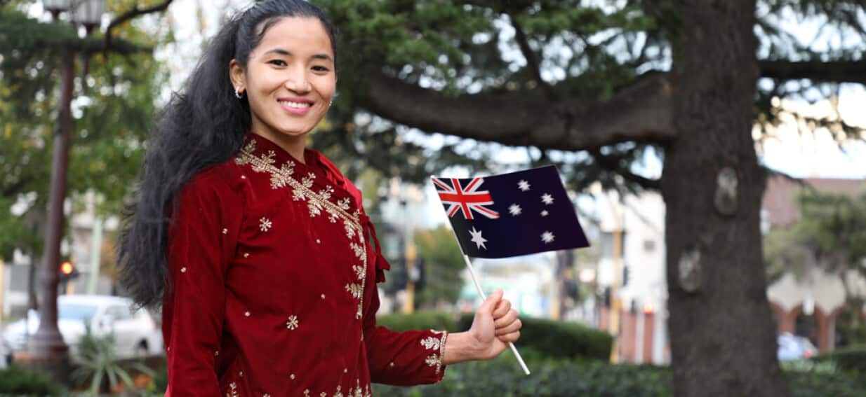 Fast-tracked for Australian citizenship, this sports star has her sights set on LA 2028
