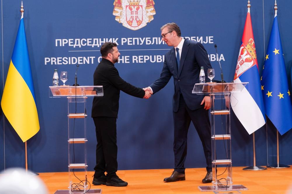 Zelensky, Vucic seek cooperation despite Belgrade-Moscow ties