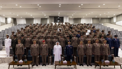 Qatar Armed Forces celebrate promotion of officer cadets