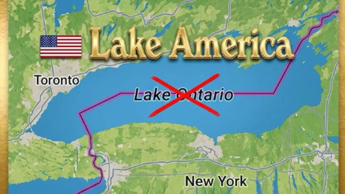 Trump considers renaming Lake Ontario to 'Lake America'