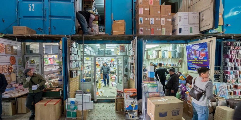 Kyrgyzstan’s Dordoi Bazaar, a world made from shipping containers