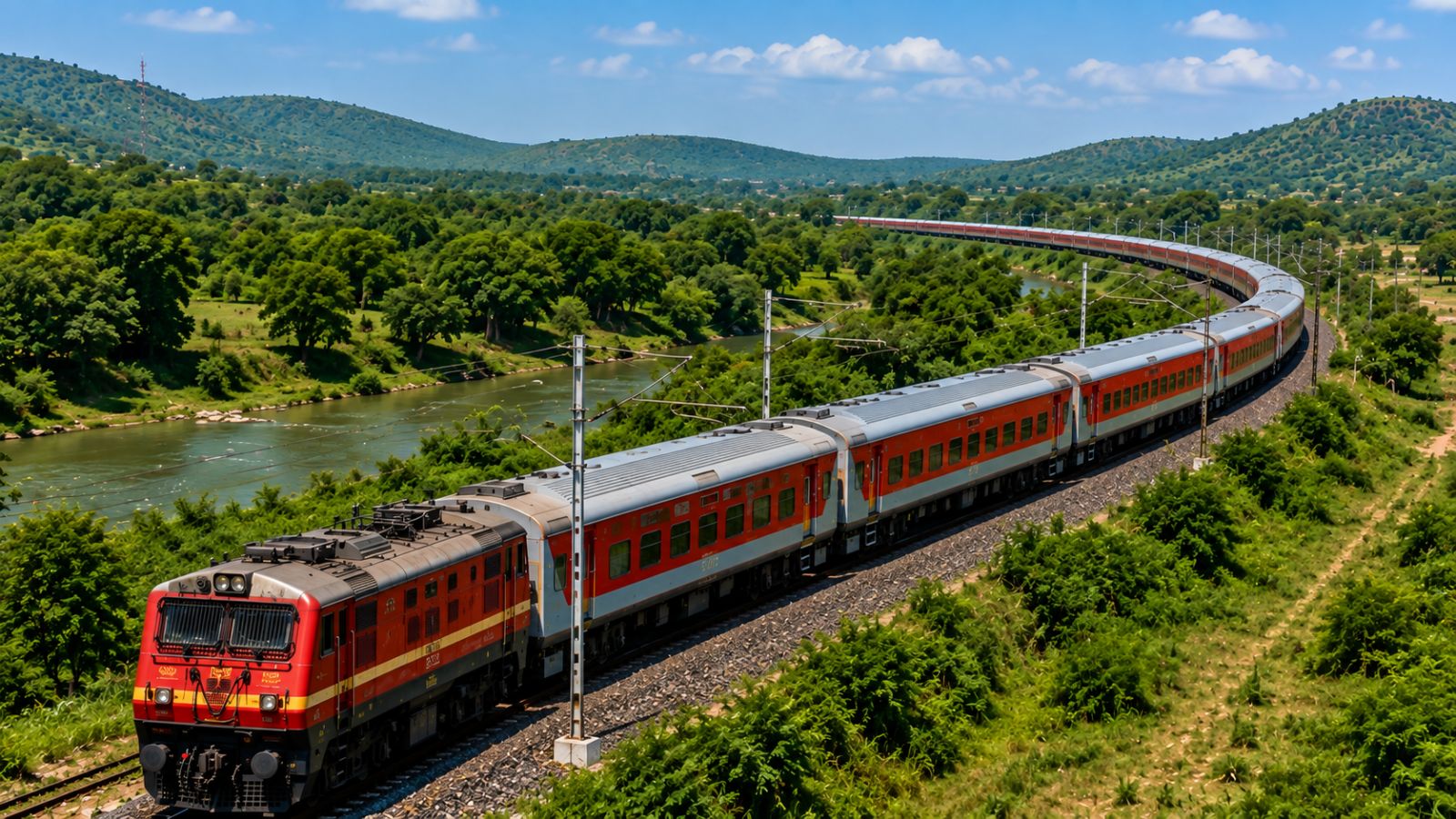 Direct rail connectivity to Chitrakoot: Two Express trains merged, coaches doubled to 24