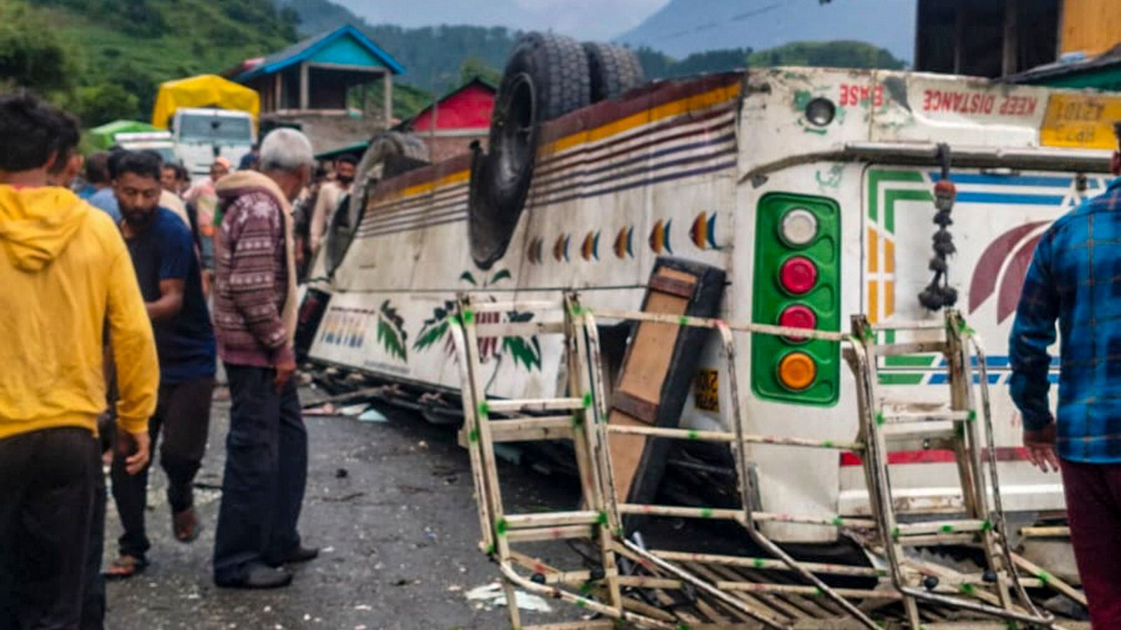 7 killed as private bus falls off hilly road in Himachal’s Chamba, 11 injured