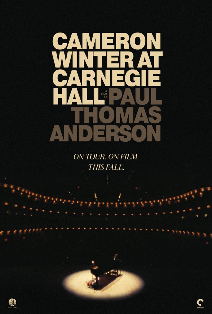 Paul Thomas Anderson’s Cameron Winter Concert Film Acquired by Janus Films and Criterion