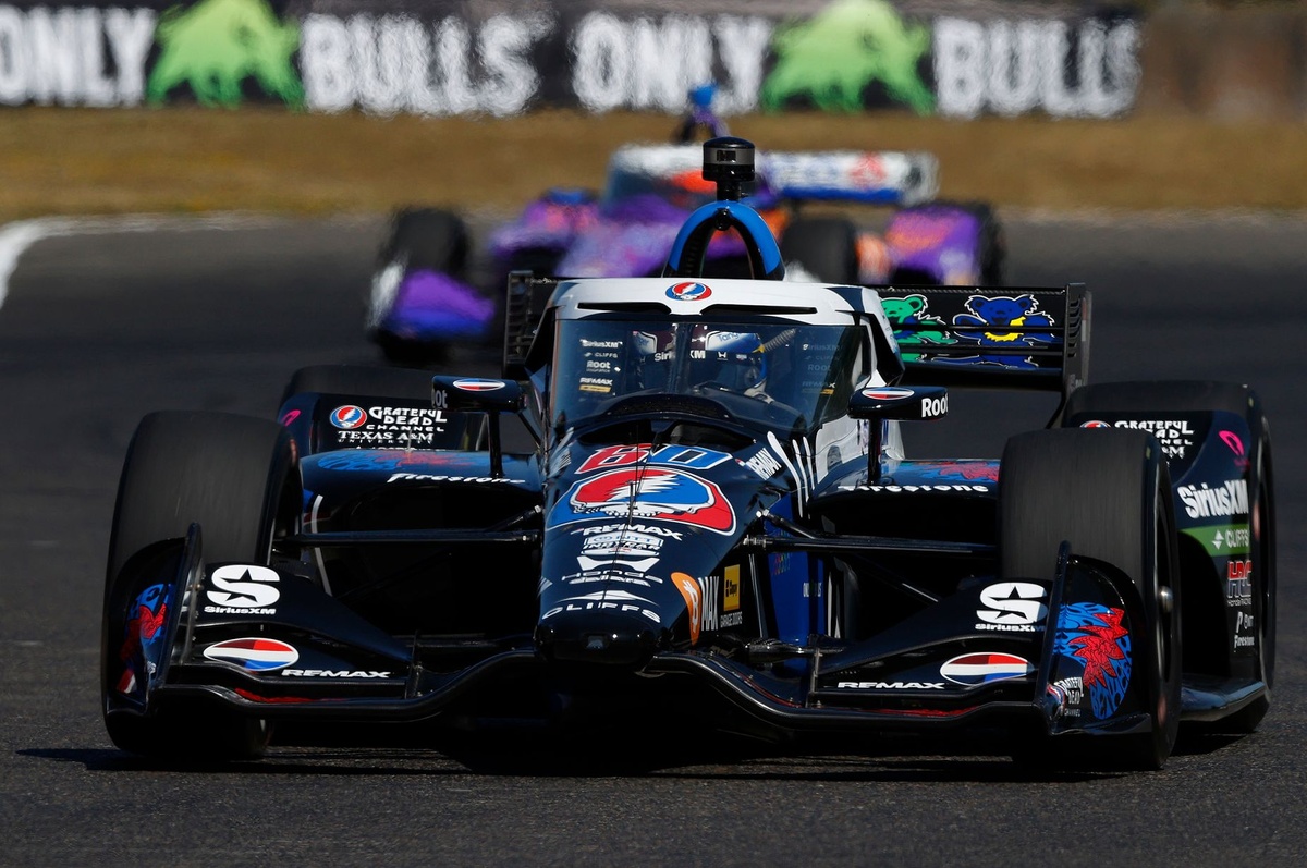 Felix Rosenqvist snatches Portland IndyCar pole from Alex Palou by 0.018s