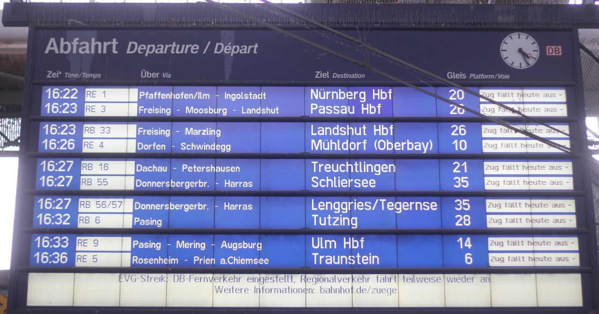 DB cancelled nearly 1 in 12 long-distance trains in 2026