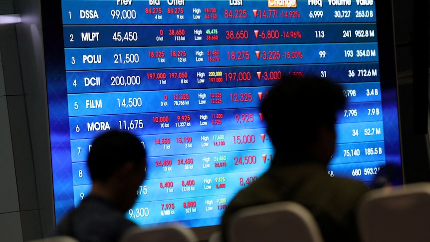 Indonesians sound alarm over historic currency low