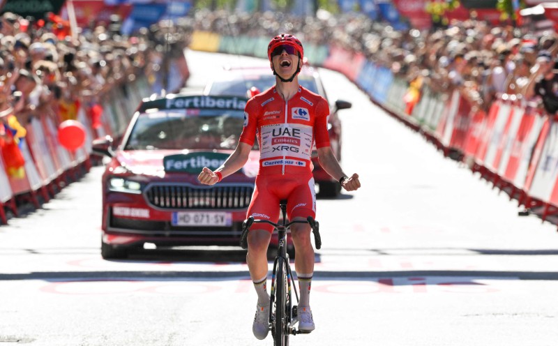 Pogacar storms to Vuelta a Espana stage four solo triumph