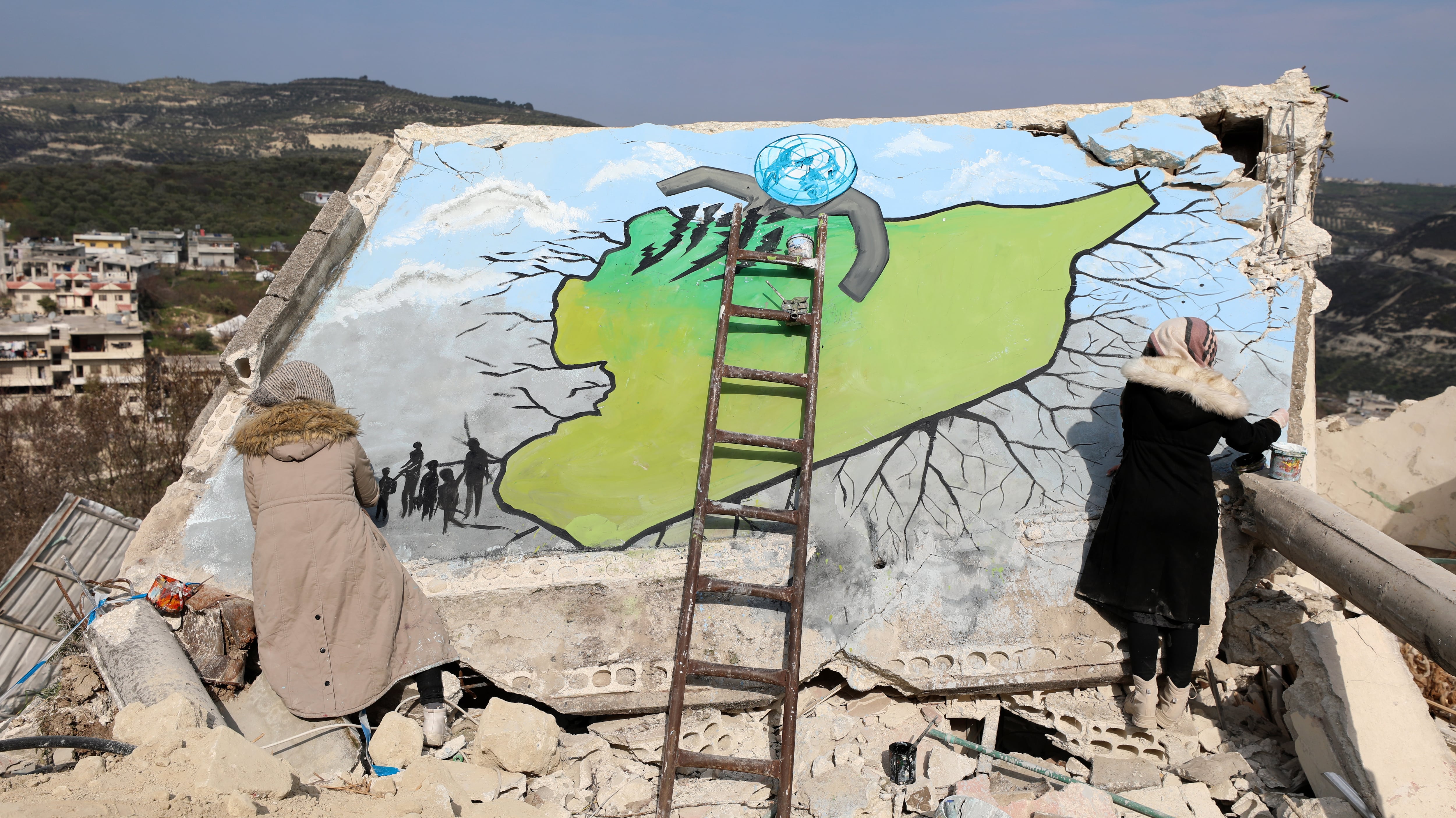 Another wall comes down for Syria