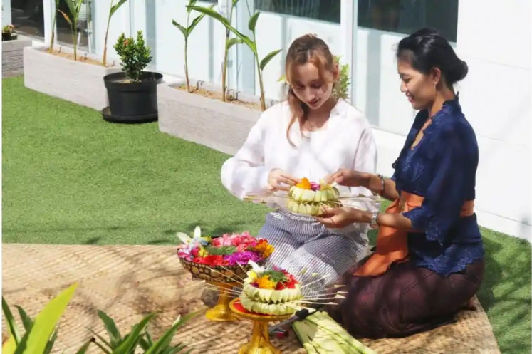 ‘Canang sari’, kindness, compassion and love