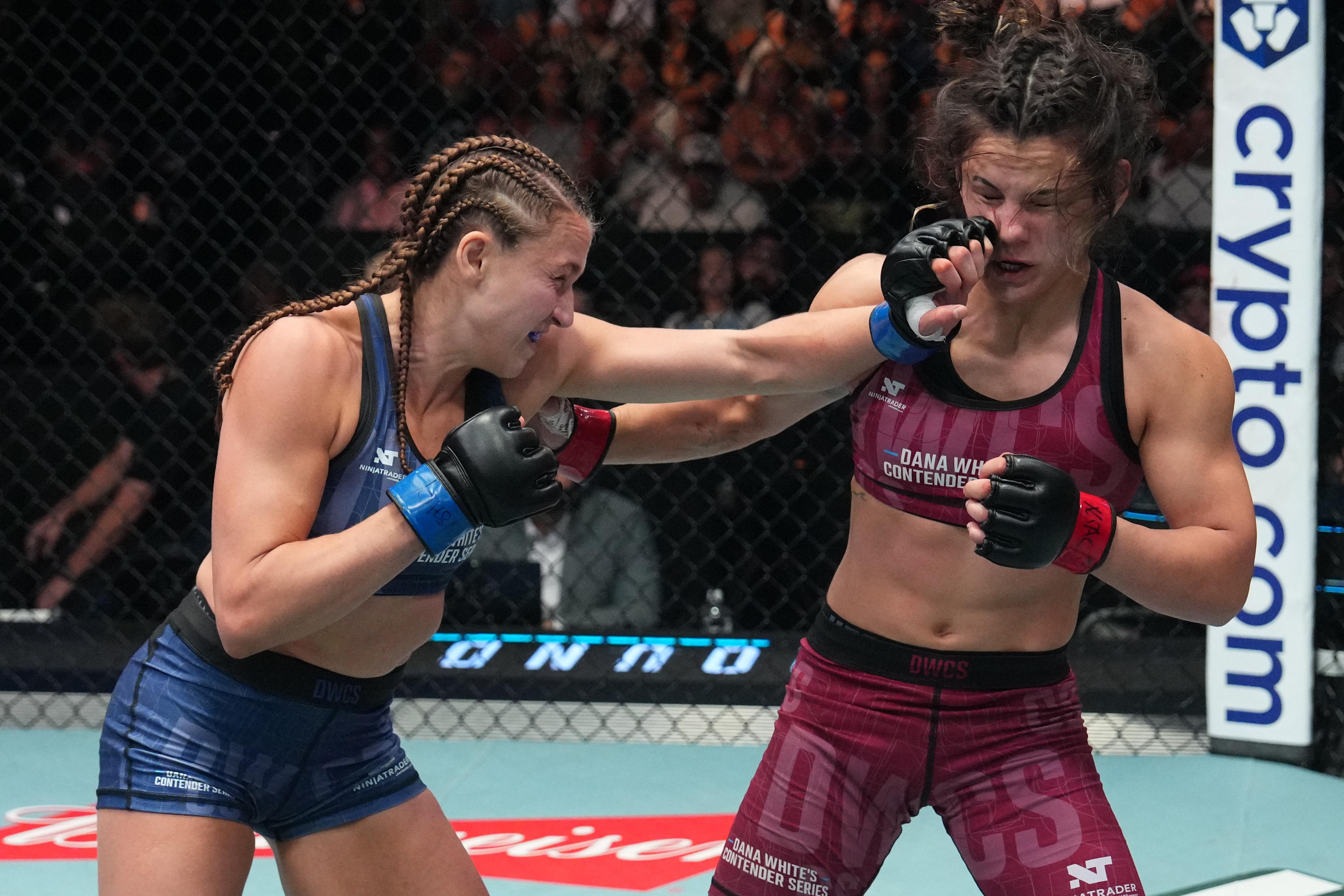 ‘Holy fraud check’: Pros react to Bella Mir’s shocking upset loss on Contender Series