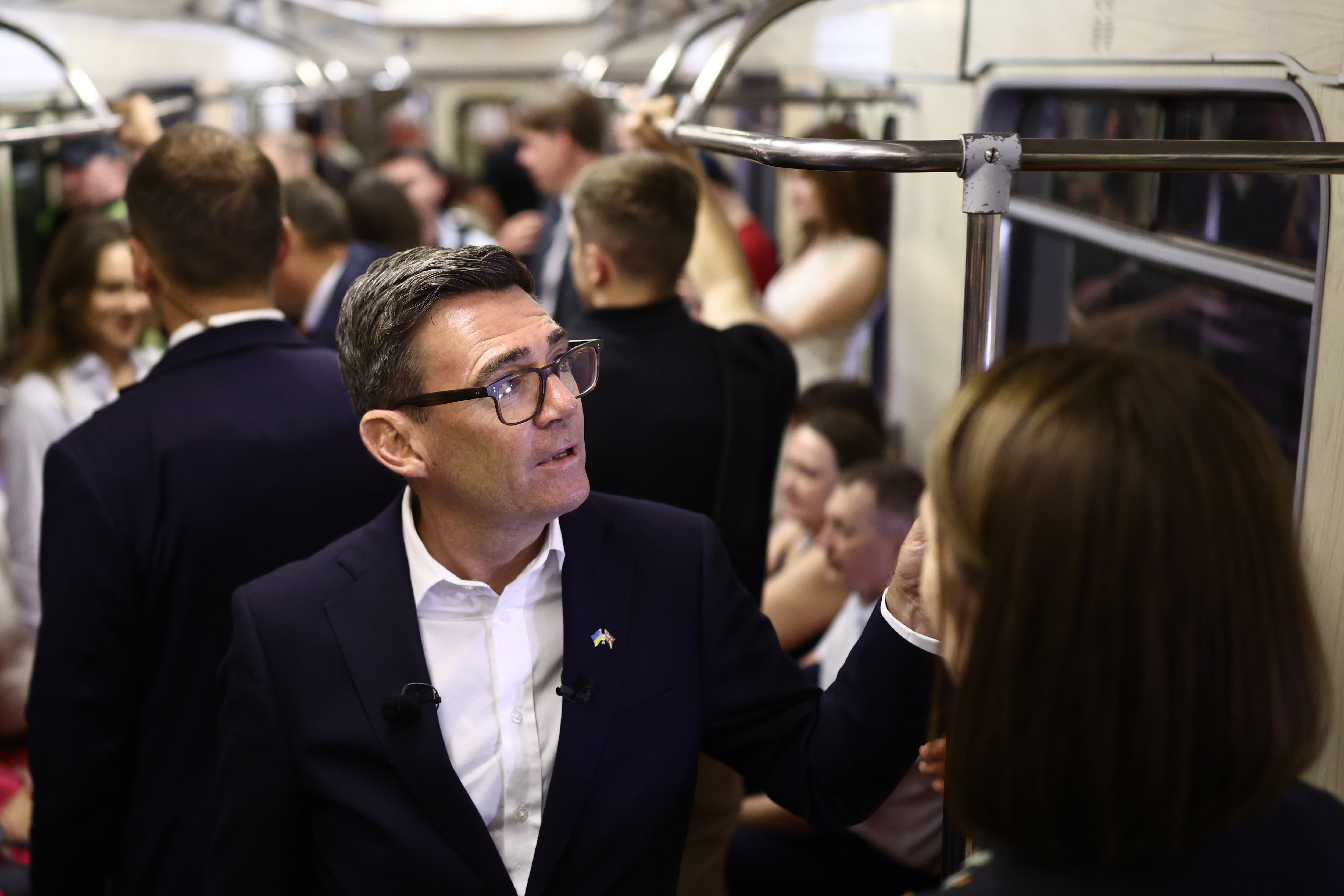 Andy Burnham's success will depend on his ability to drown out the surround sound
