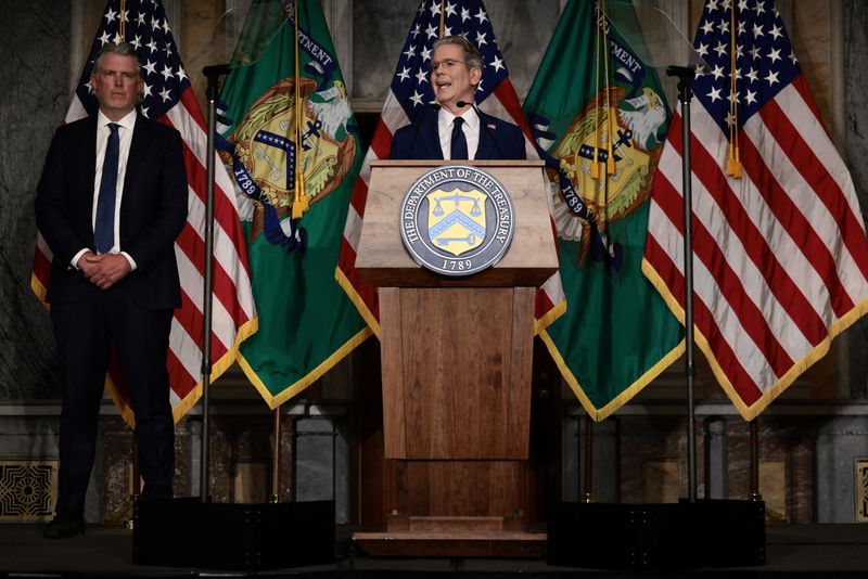 US Treasury to stick to debt auction schedule despite bigger buybacks, Bessent says
