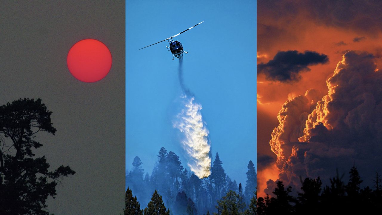 Wildfire flames are only a mile from my front door, but the photo opportunities are remarkable if you stay safe and sensible