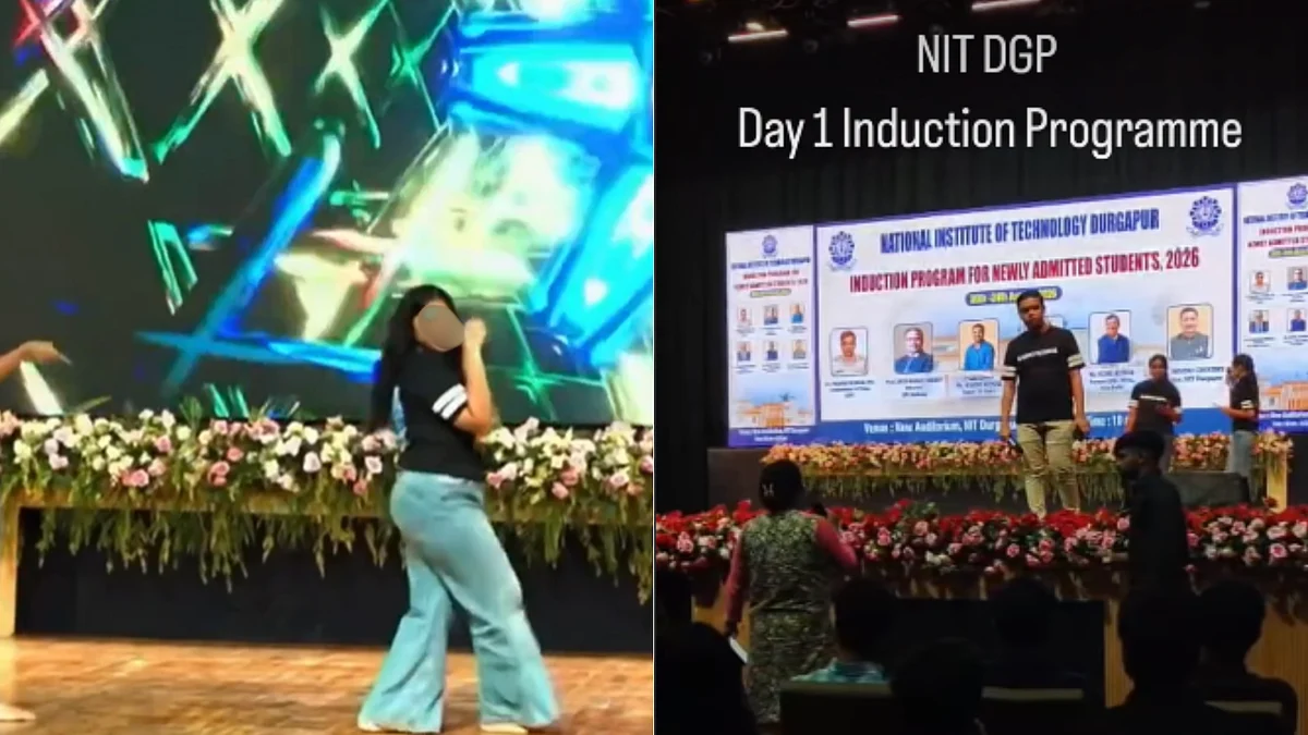 'What Kind Of Entertainment Is This?': NIT Durgapur Professor Slams Students Performing On ‘Chikni Chameli’ Song During Induction Programme | Watch