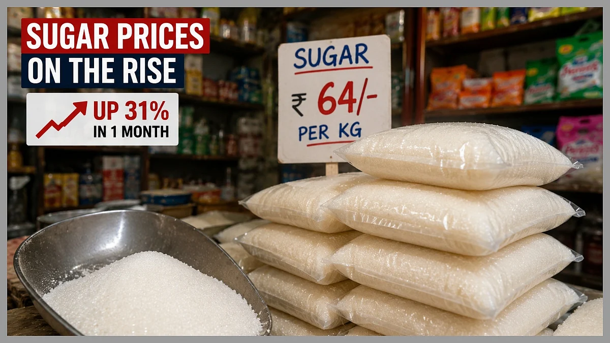 Sugar Prices Rise Again Before Festivals, Will Government Measures Bring Relief Soon?