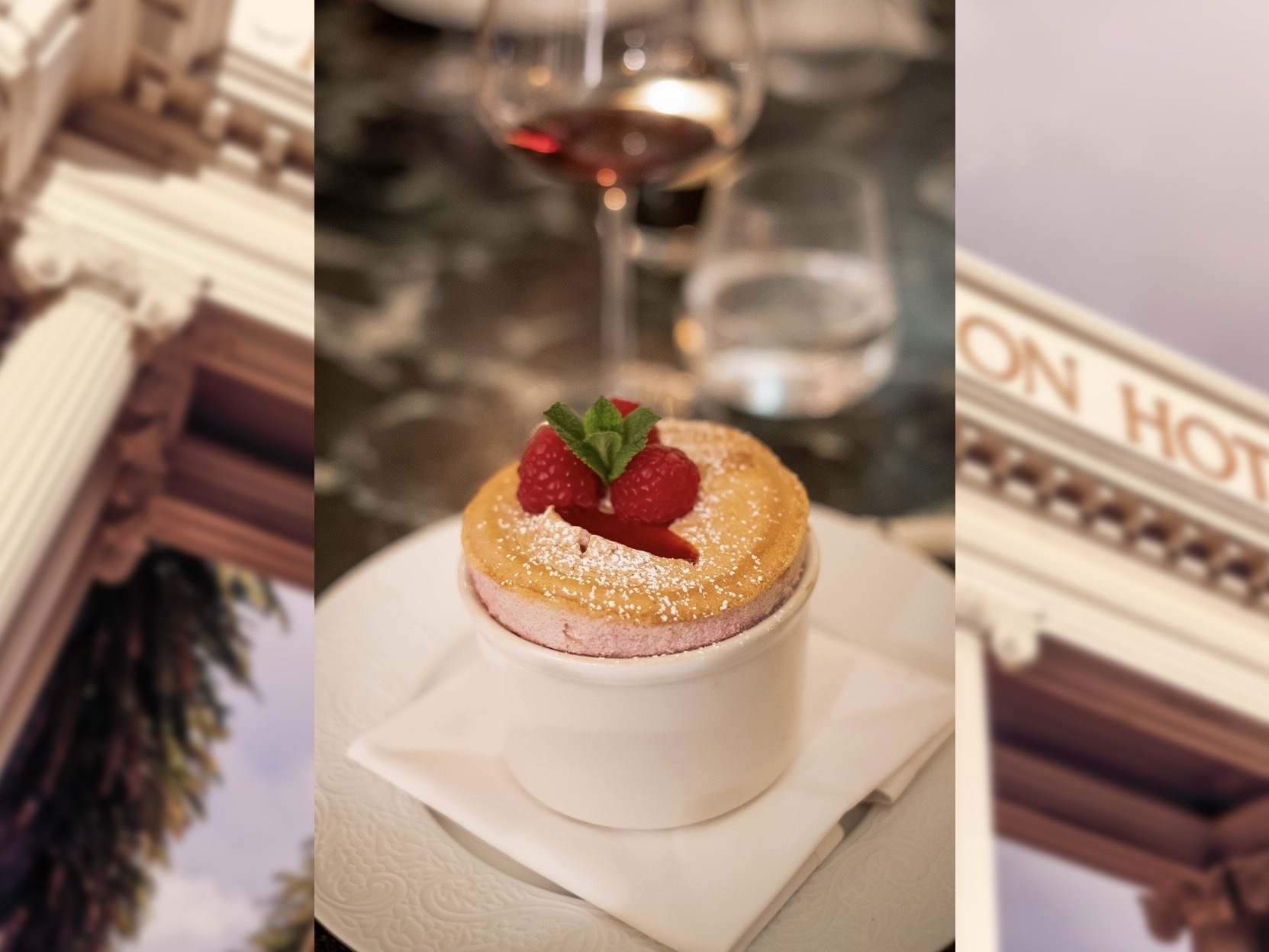 SHOW STEALER: Chef Alain Roux’s raspberry soufflés leave the Pink Lady breathless