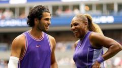 Alcaraz and Williams thrill in US Open mixed doubles