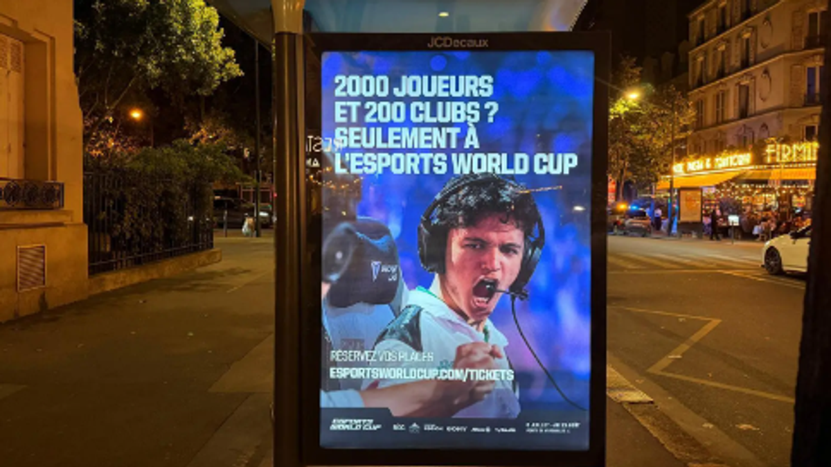 Paris streets adorned with esports World Cup 2026 stars, Saudi players featured