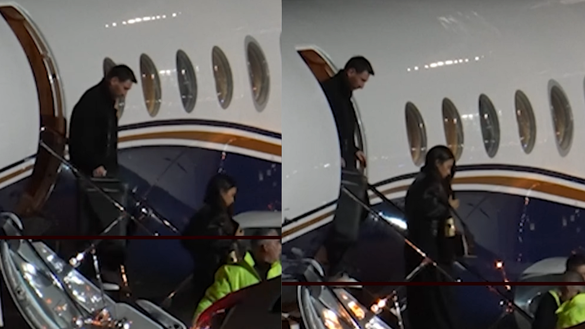 Lionel Messi Arrives In Rosario Following Jorge Messi's Tragic Death After Prolonged Illness | Video