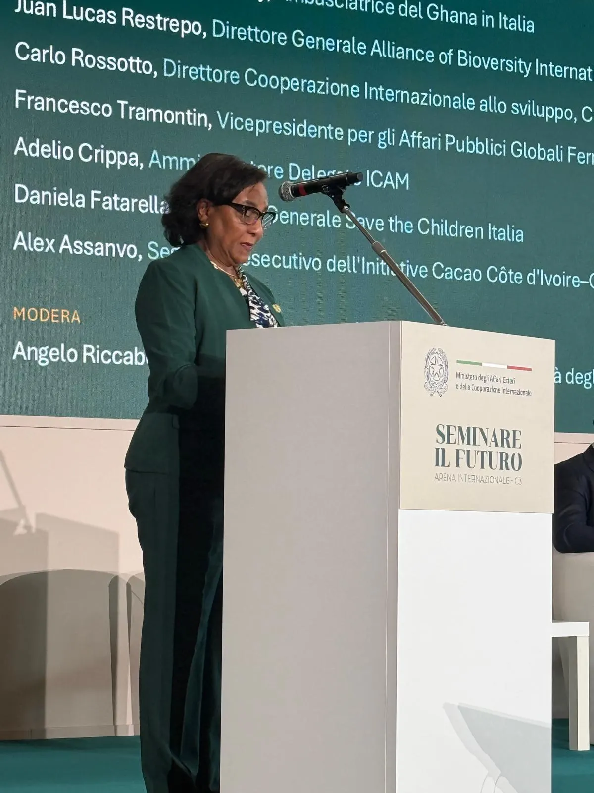 Ghana’s Ambassador to Italy, Mona Quartey promotes Ghana’s cocoa sector at the Cocoa Connect Seminar in Rimini