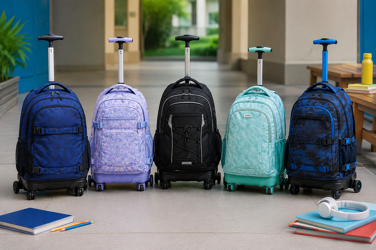 Best rolling and trolley school bags on Amazon.ae 2026: Five wheeled backpacks for easier school runs