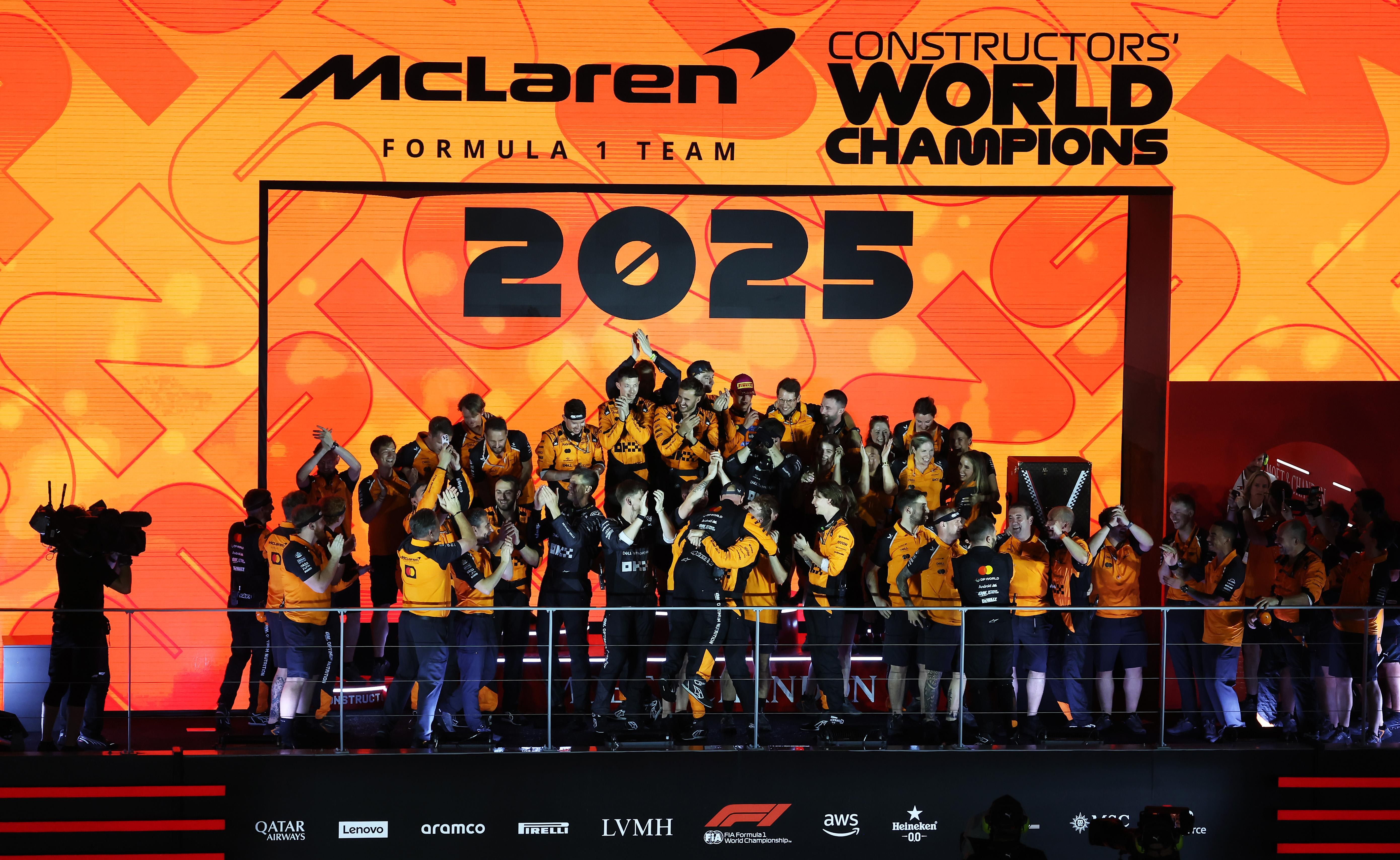 F1 standings: 2026 Constructors’ Championship