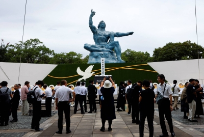 Takaichi doubles down on ambiguity over nonnuclear principles at Nagasaki ceremony