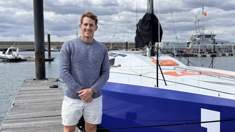 Irish sailor's round-world dream inspired by dad's health