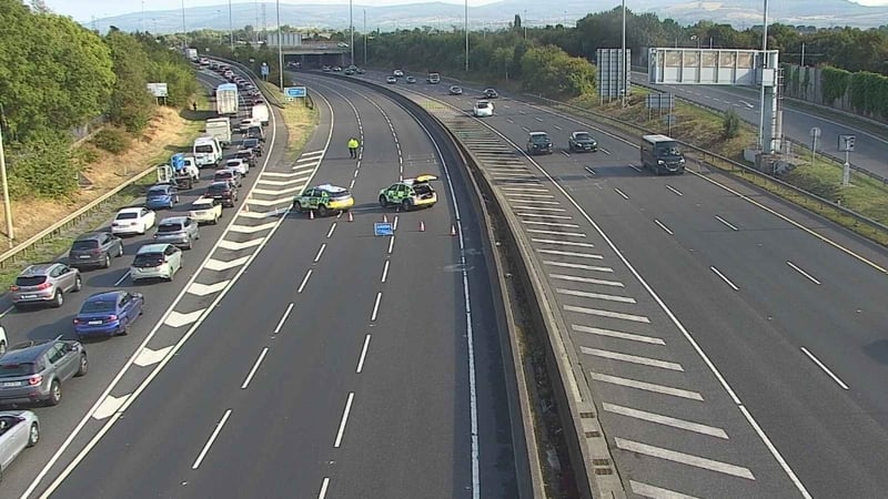 Motorists urged to avoid M50 as crash causes major delays