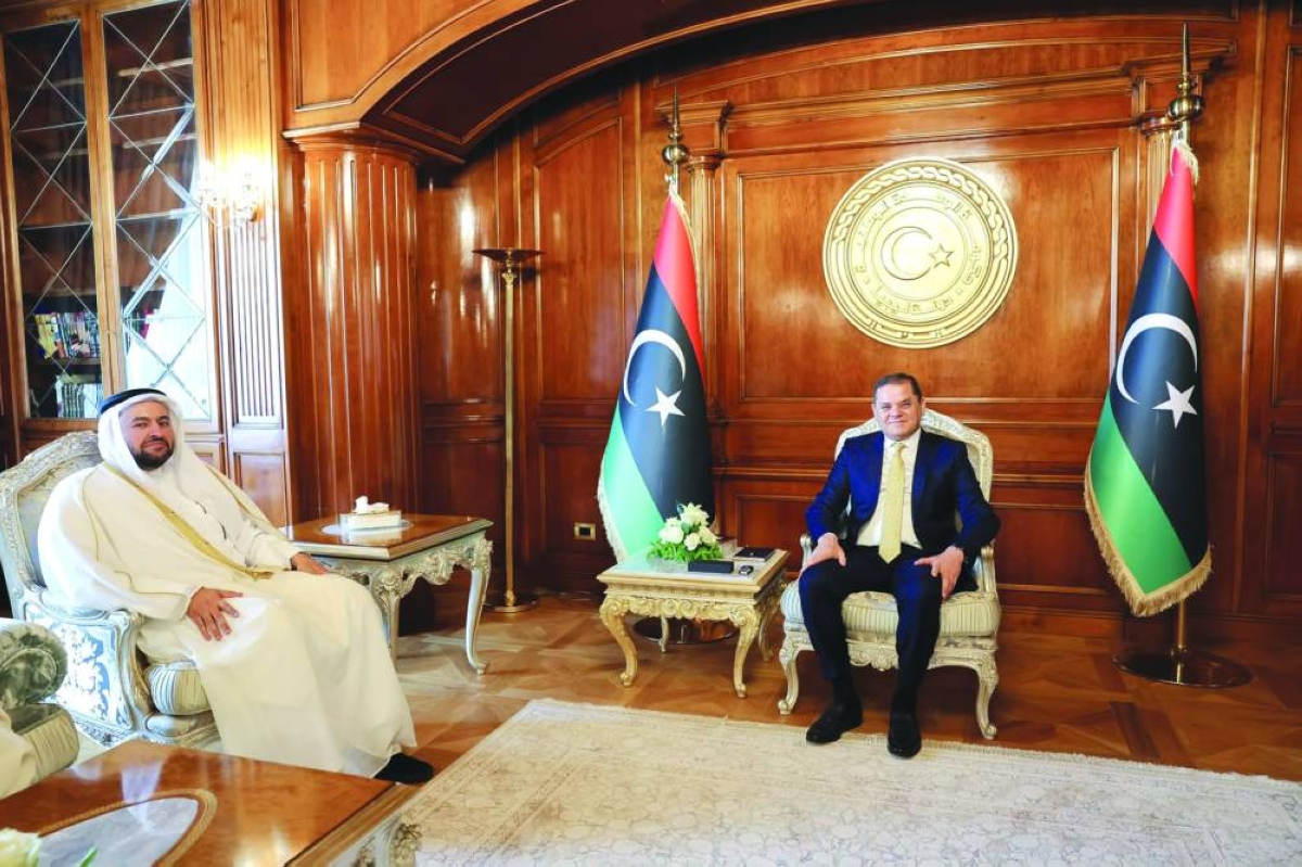 PM of Libya's Government of National Unity Meets Minister of State at Ministry of Foreign Affairs