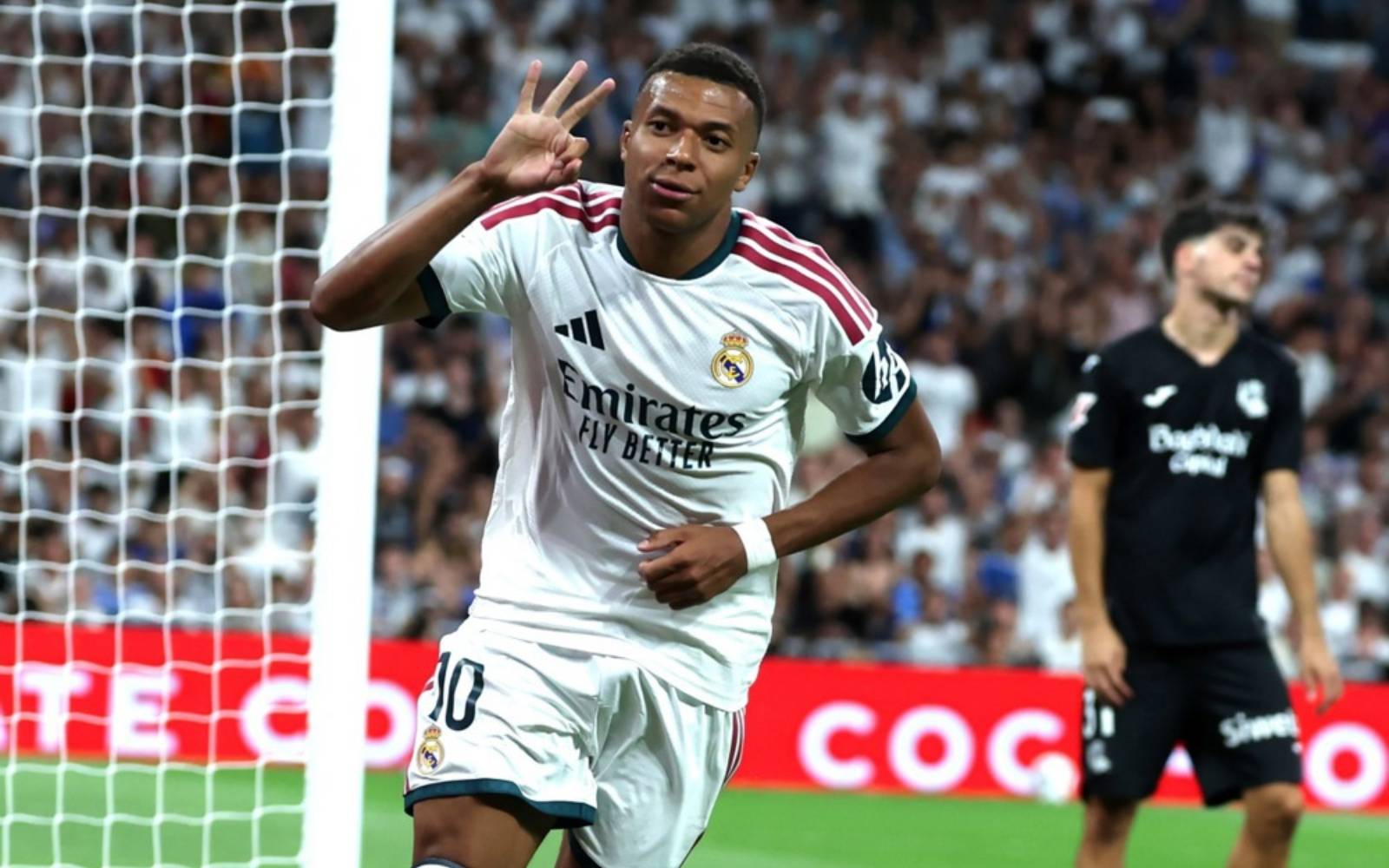 Mbappe hits treble as Real Madrid thrash Real Sociedad