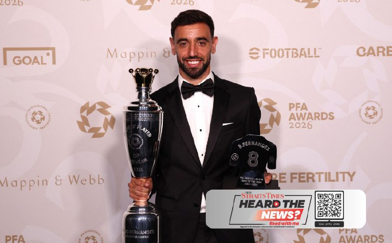 Fernandes named Player of the Year