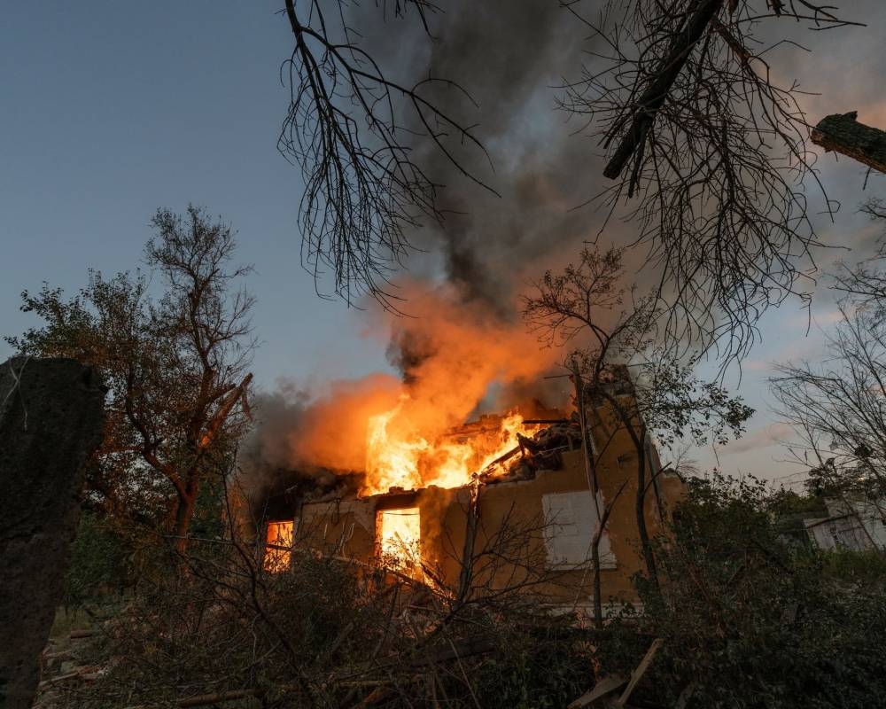 Ukrainian drone strikes kill 12 in Russia and Donbas