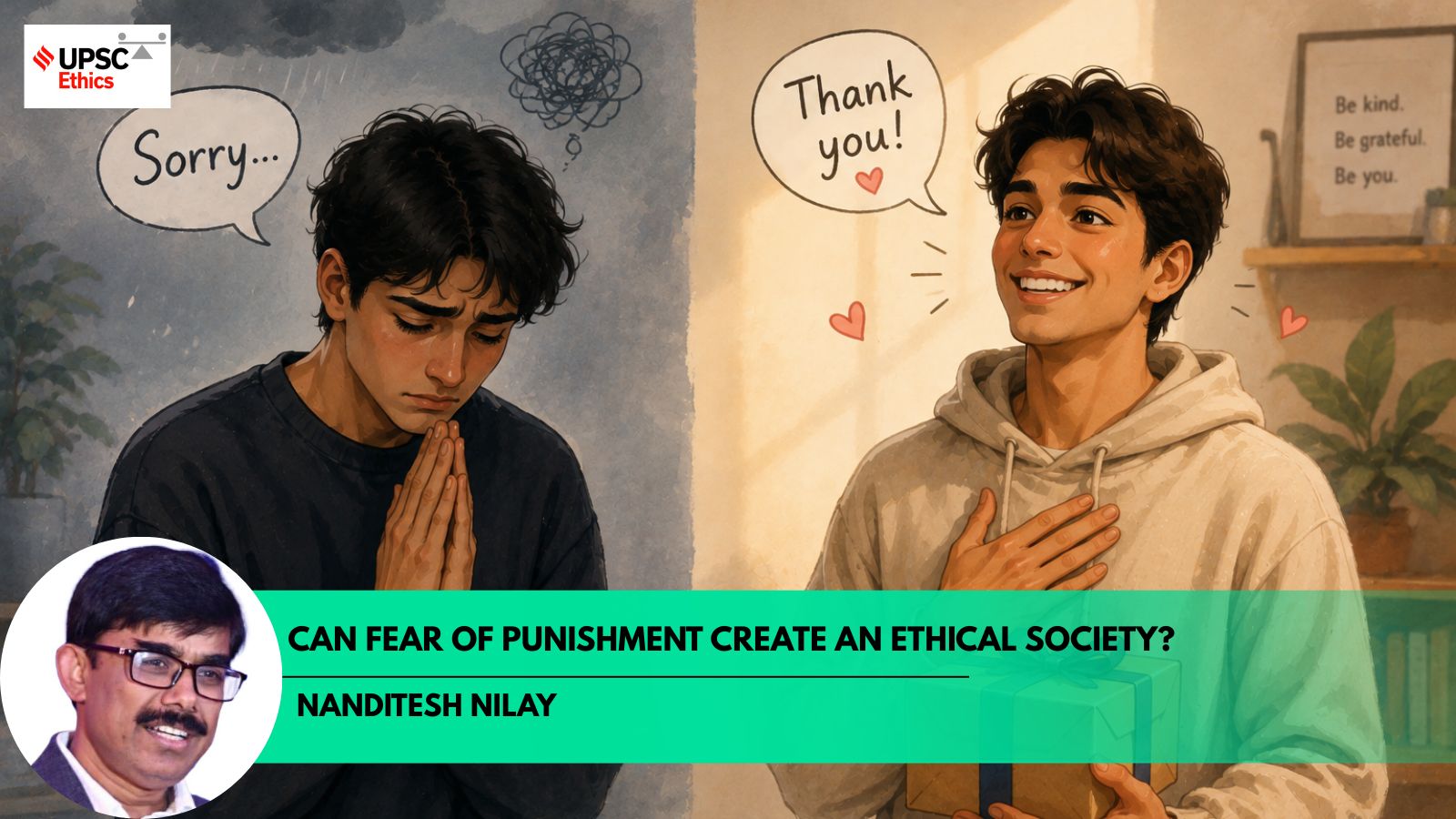 UPSC Ethics Simplified: Can fear of punishment create an ethical society?