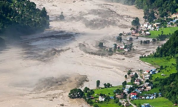 Flash Flood Devastates China-Nepal Border Region