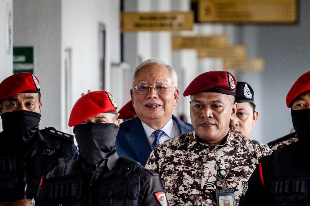 Rare sight at KL court as Najib, Muhyiddin and Ismail Sabri appear for separate cases